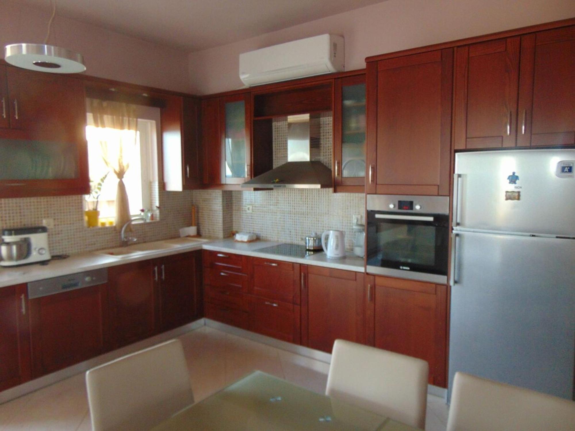 Comfy Beachfront Litinas Casa With Seaview ハニア エクステリア 写真