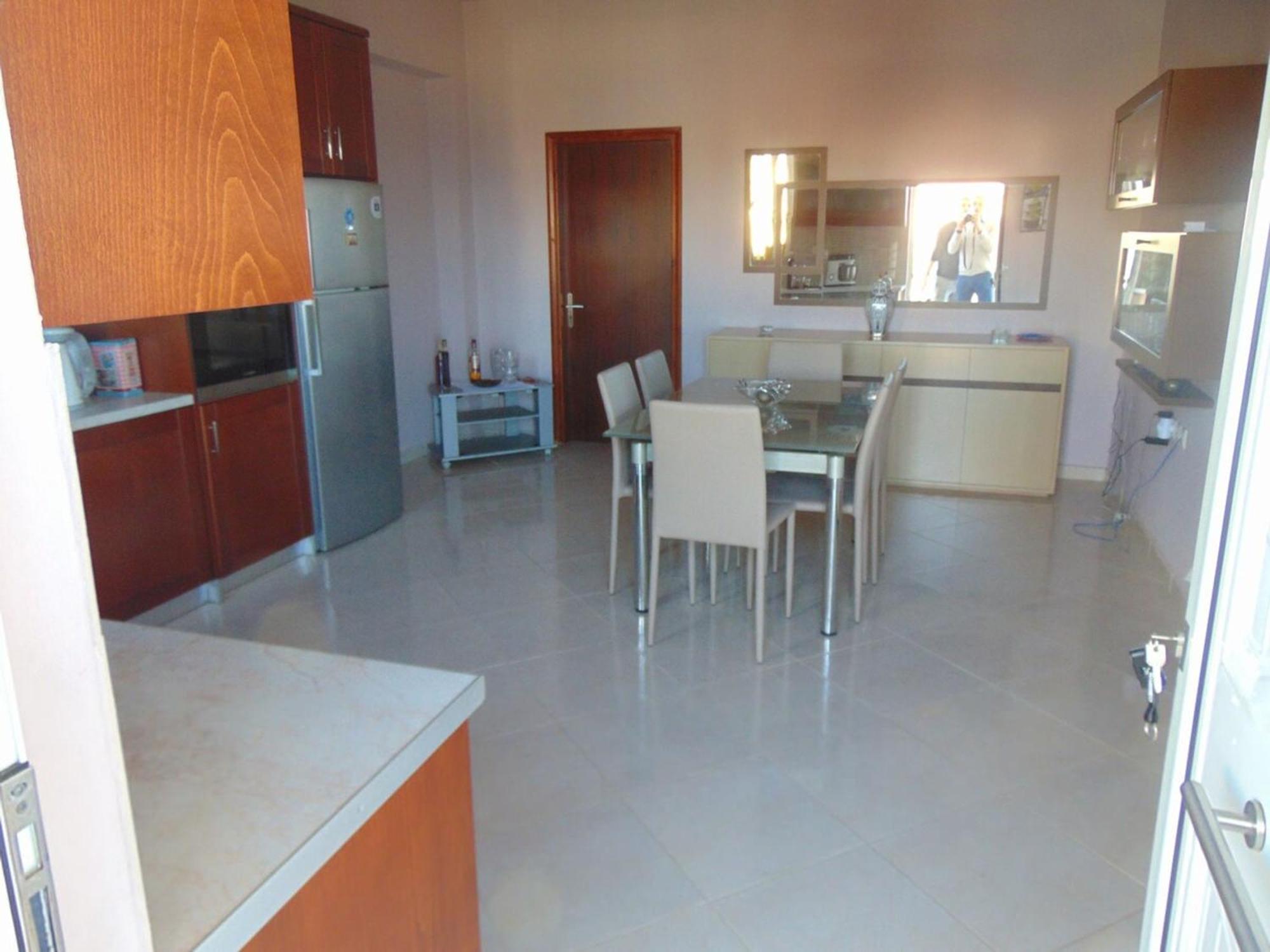 Comfy Beachfront Litinas Casa With Seaview ハニア エクステリア 写真